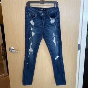 Express distressed denim